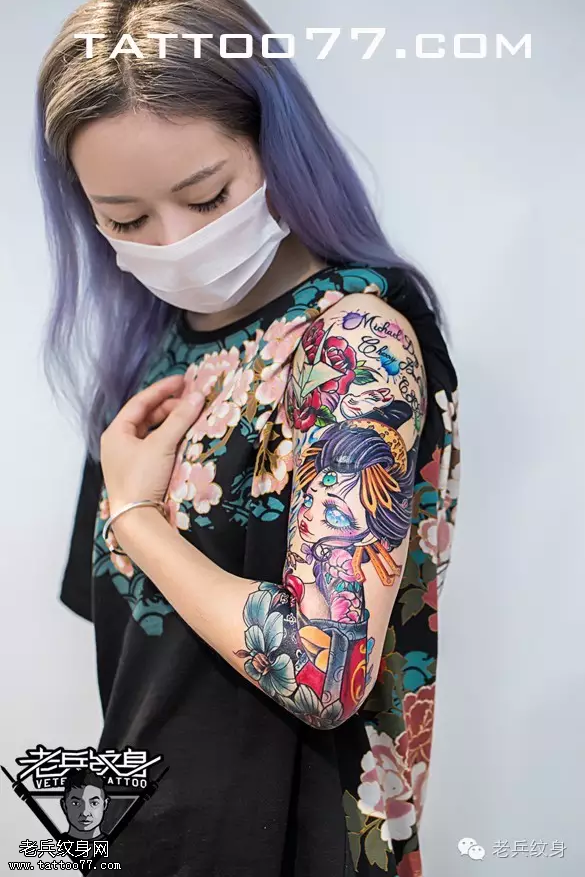 女人的纹身，值得沐浴更衣细细品鉴