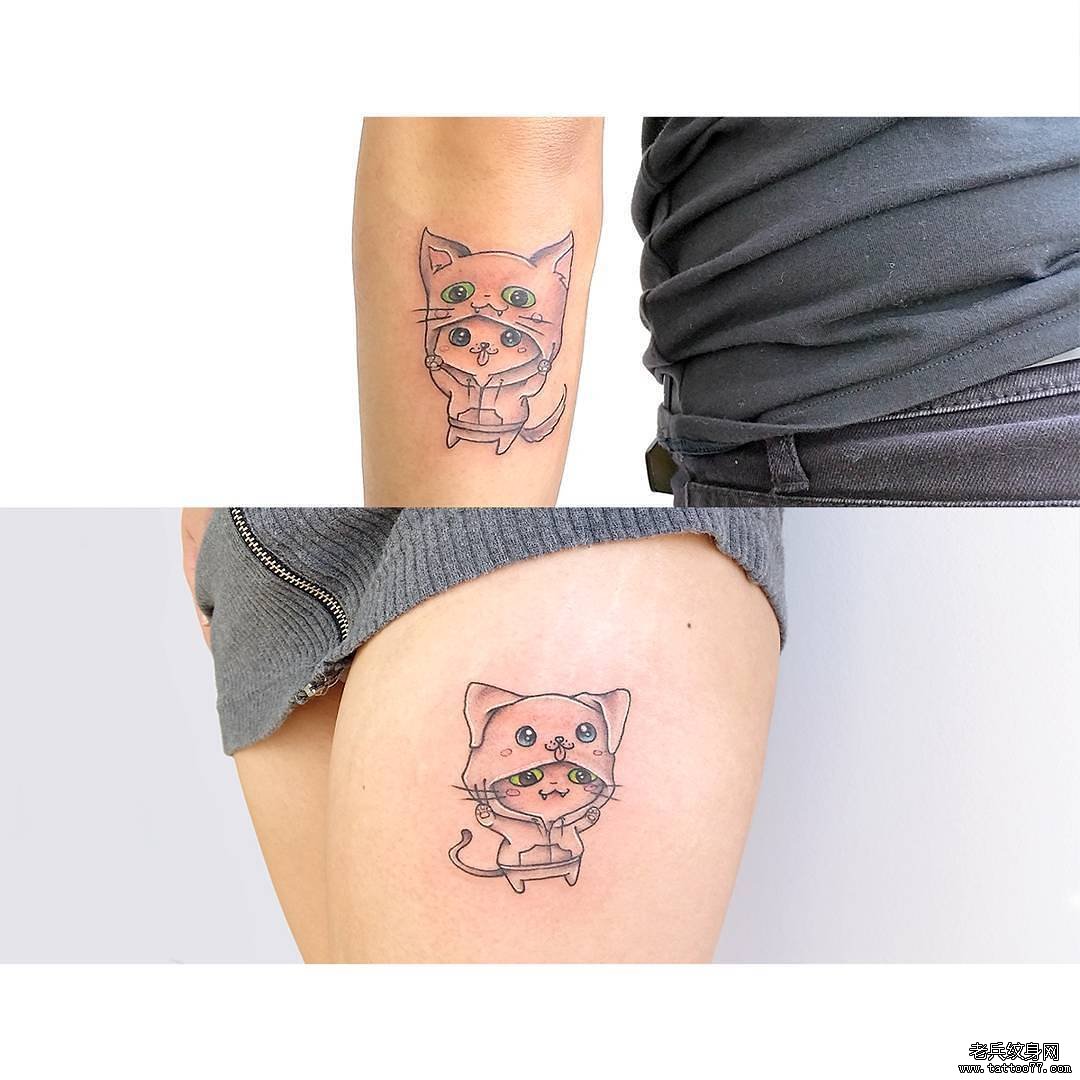 小清新猫tattoo