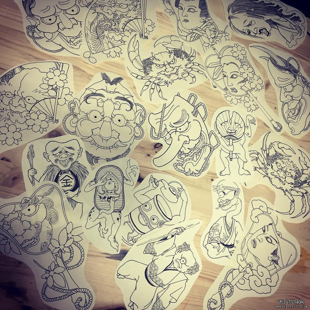 日式传统纹身图案