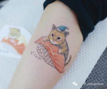 小清新纹身