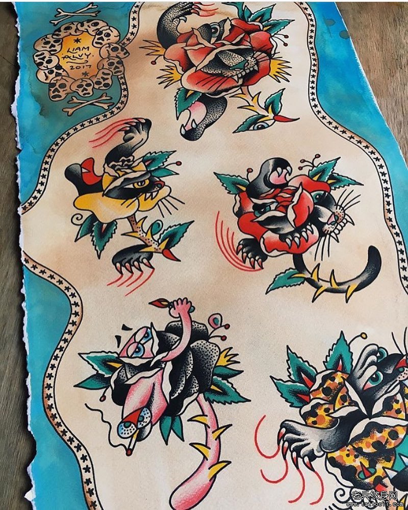 欧美纹身图案