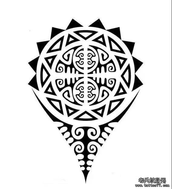 手臂图腾纹身图案