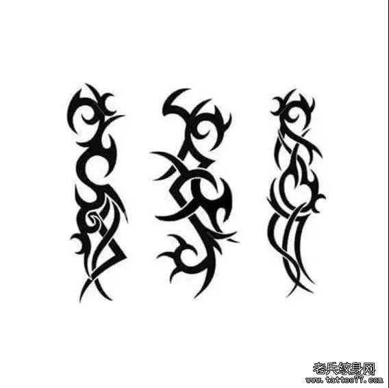 手臂图腾纹身图案