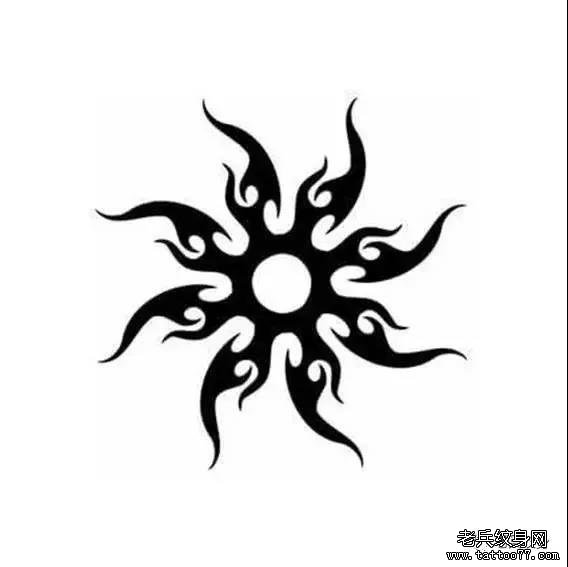 手臂图腾纹身图案