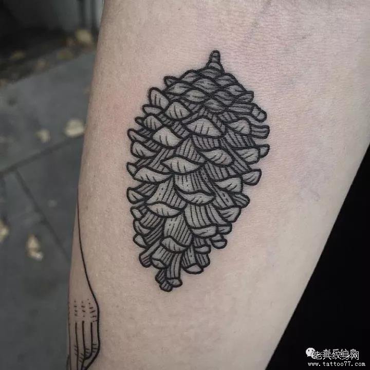 手臂花藤纹身图案