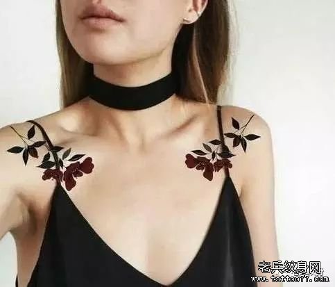武汉最好的纹身店推荐一款性感美女纹身图案