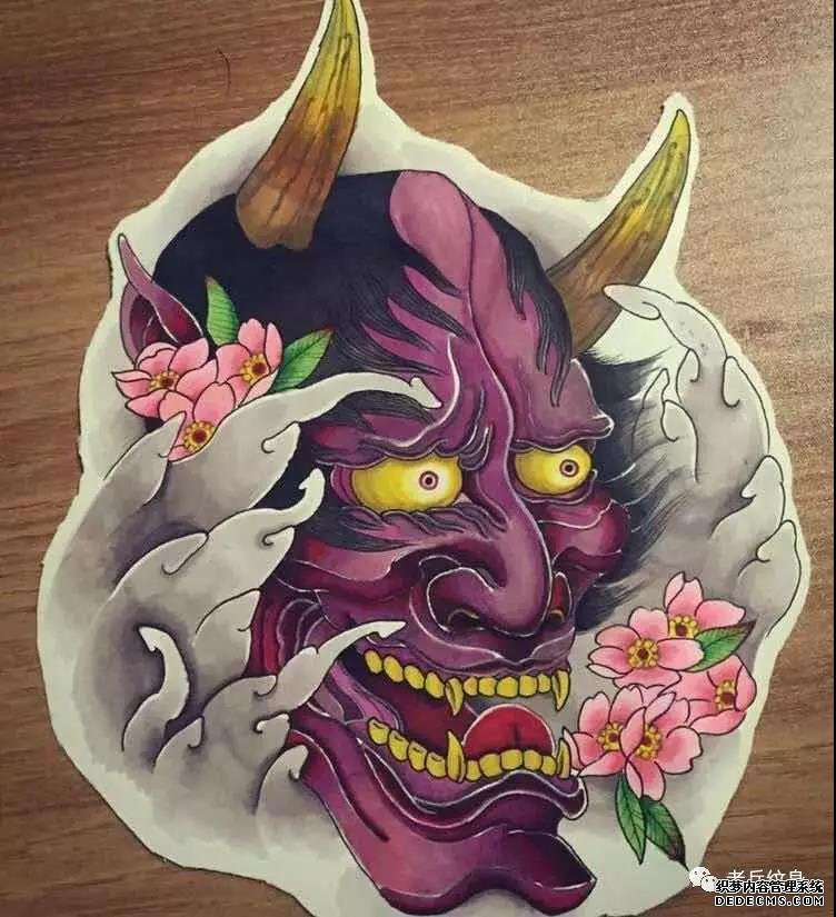 再来一波霸气般若纹身手稿，喜欢的尽管来拿呀~~！