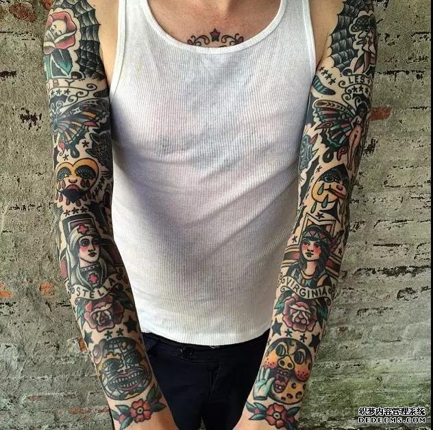 “看到这些纹身风格我自卑了,我这纹的还不如不纹呢....”——她说!