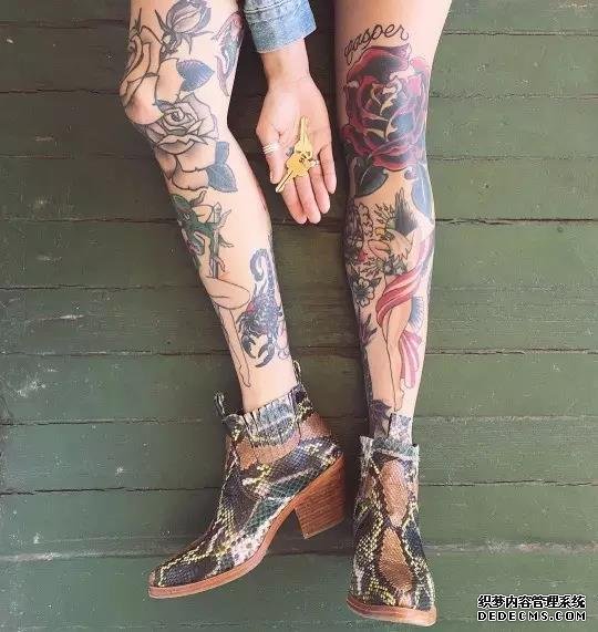 “看到这些纹身风格我自卑了,我这纹的还不如不纹呢....”——她说!