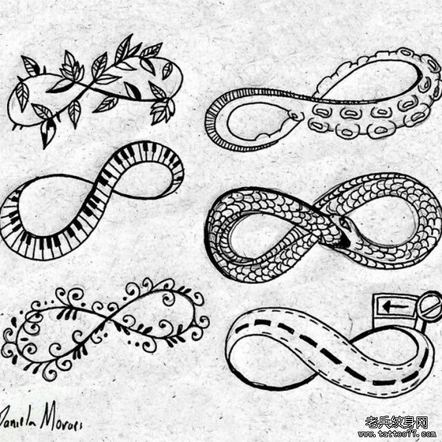 蛇纹身手稿