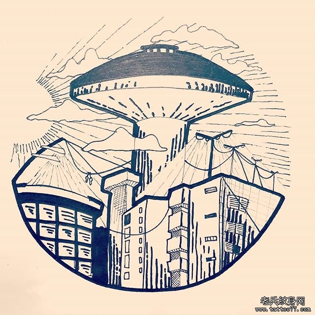城市纹身图案