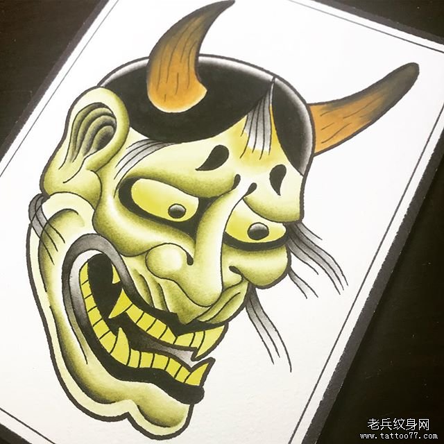 色彩般若纹身手稿