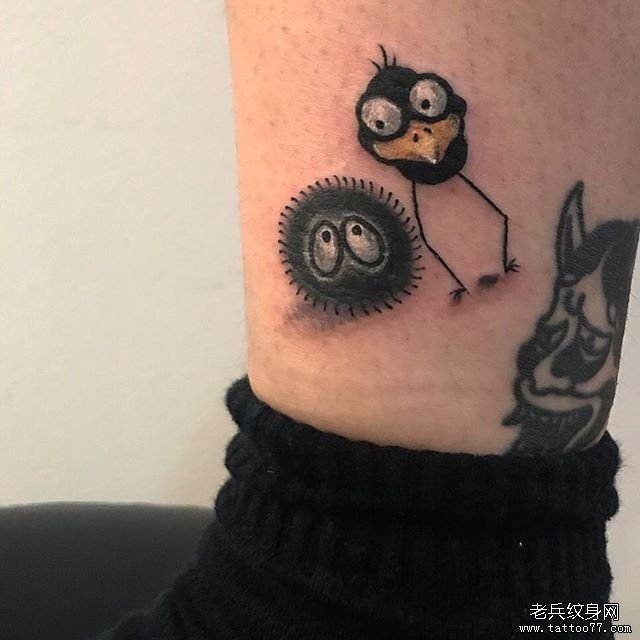 个性卡通纹身图案