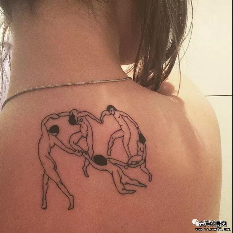 高逼格的「名画」纹身，绝对是你纹身图案的首选！