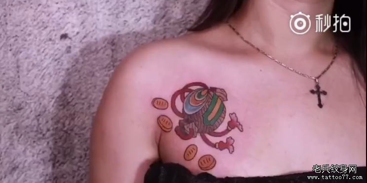 日式小图纹身视频