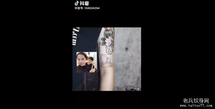 照片简笔画纹身视频