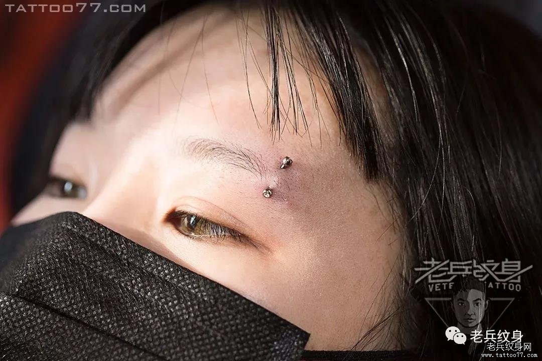 老兵店内穿孔纹身师——雯雯作品欣赏