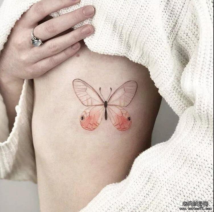 纹身素材第747期——蝴蝶