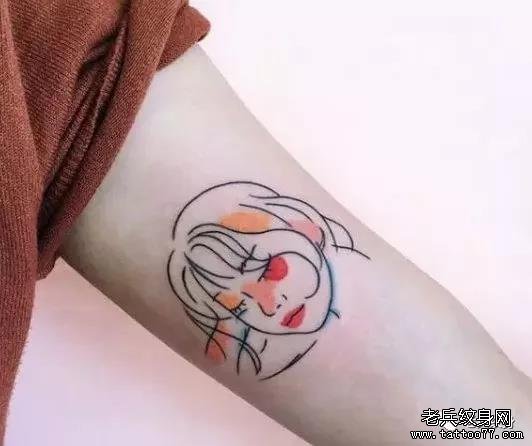 纹身素材第748期——漫画小清新