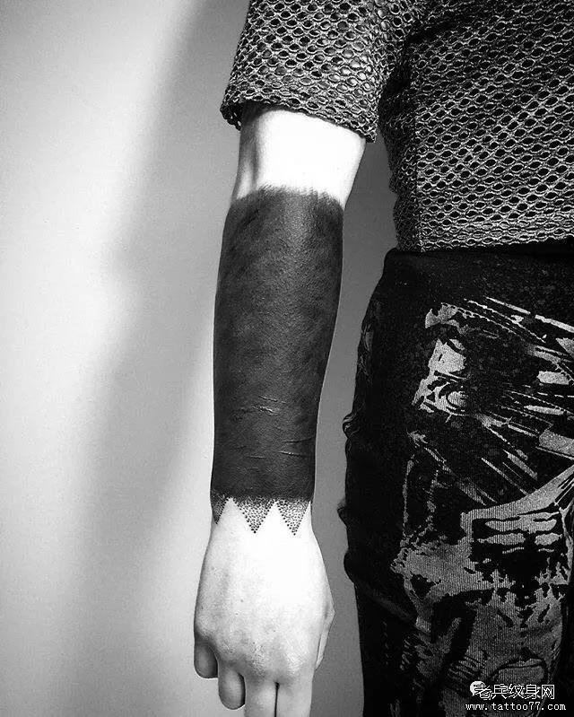 纹身素材第752期——暴力黑臂