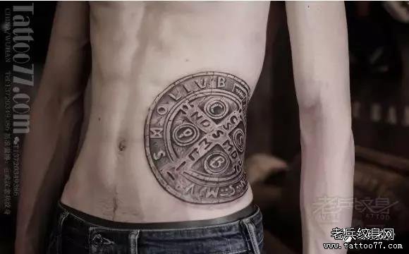 老兵店内作品欣赏——男生侧腰