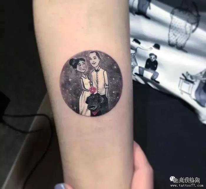 我猜这个象征团圆的「圆形纹身」，你一定会喜欢~！
