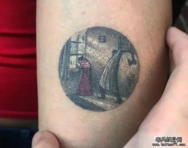 我猜这个象征团圆的「圆形纹身」，你一定会喜欢~！