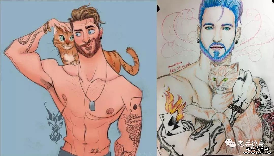 男模 腹肌 爱猫人设，这样的男神谁能抵抗的了？