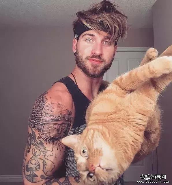 男模 腹肌 爱猫人设，这样的男神谁能抵抗的了？