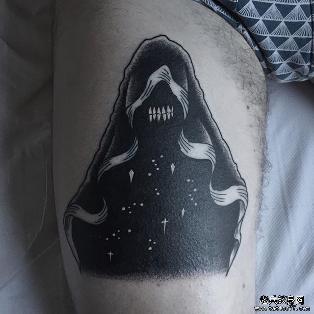 黑灰死神tattoo