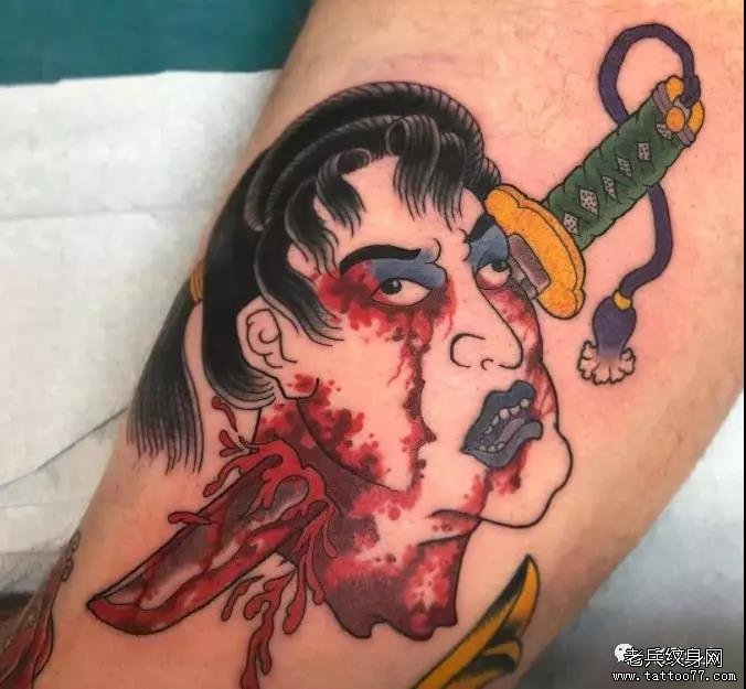 你害怕日式生首纹身？那是因为你不了解他背后的含义！