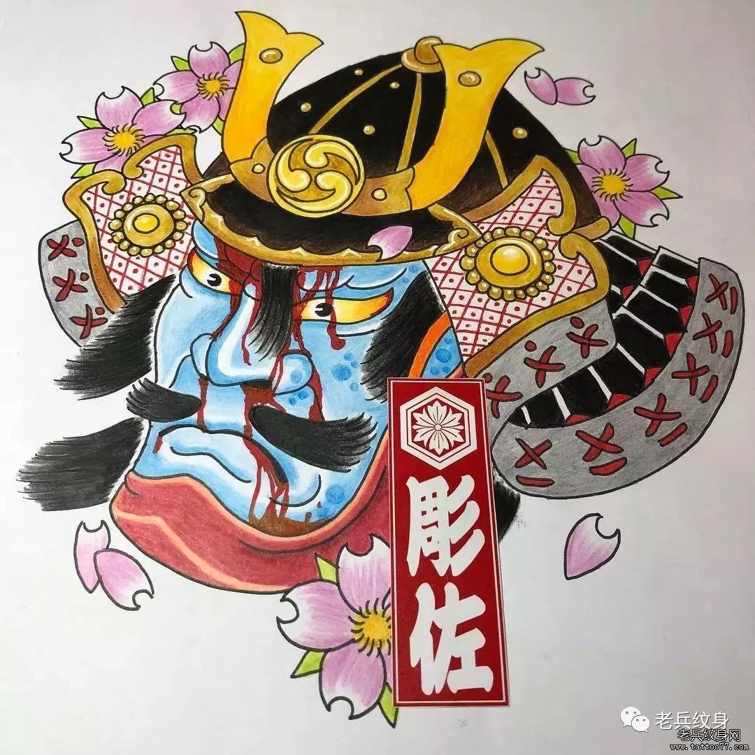 你害怕日式生首纹身？那是因为你不了解他背后的含义！