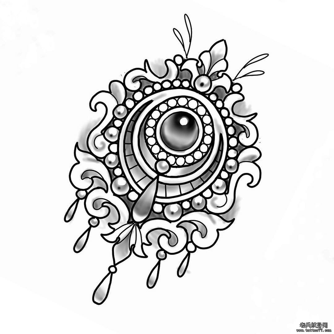梵花纹身手稿