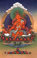 藏教密宗——印度母纹身图案图片