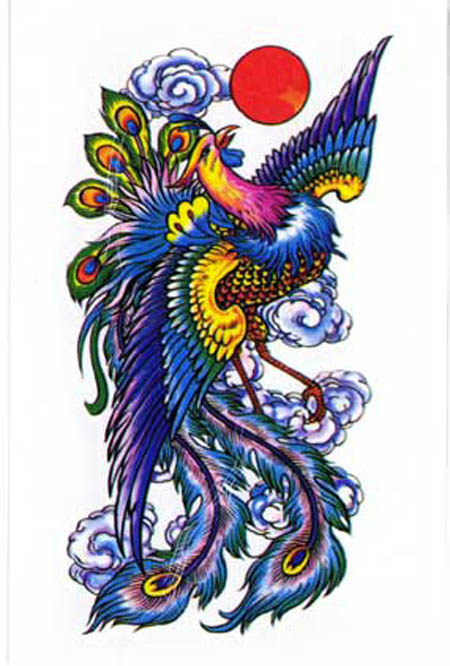 凤凰纹身图案的传说和由来
