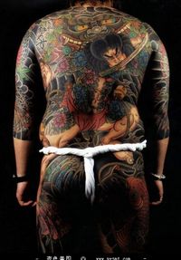 日本全胛武士纹身