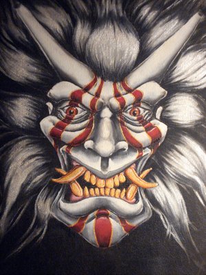 欧美魔鬼纹身图案