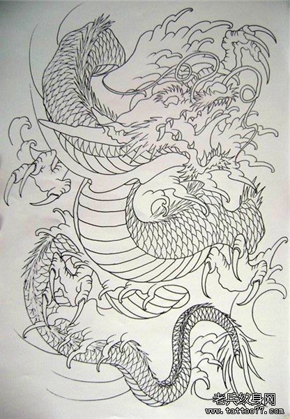 披肩龙手稿（24）