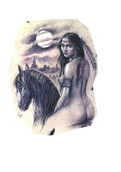 ӡڰŮͼͼƬtattoo)